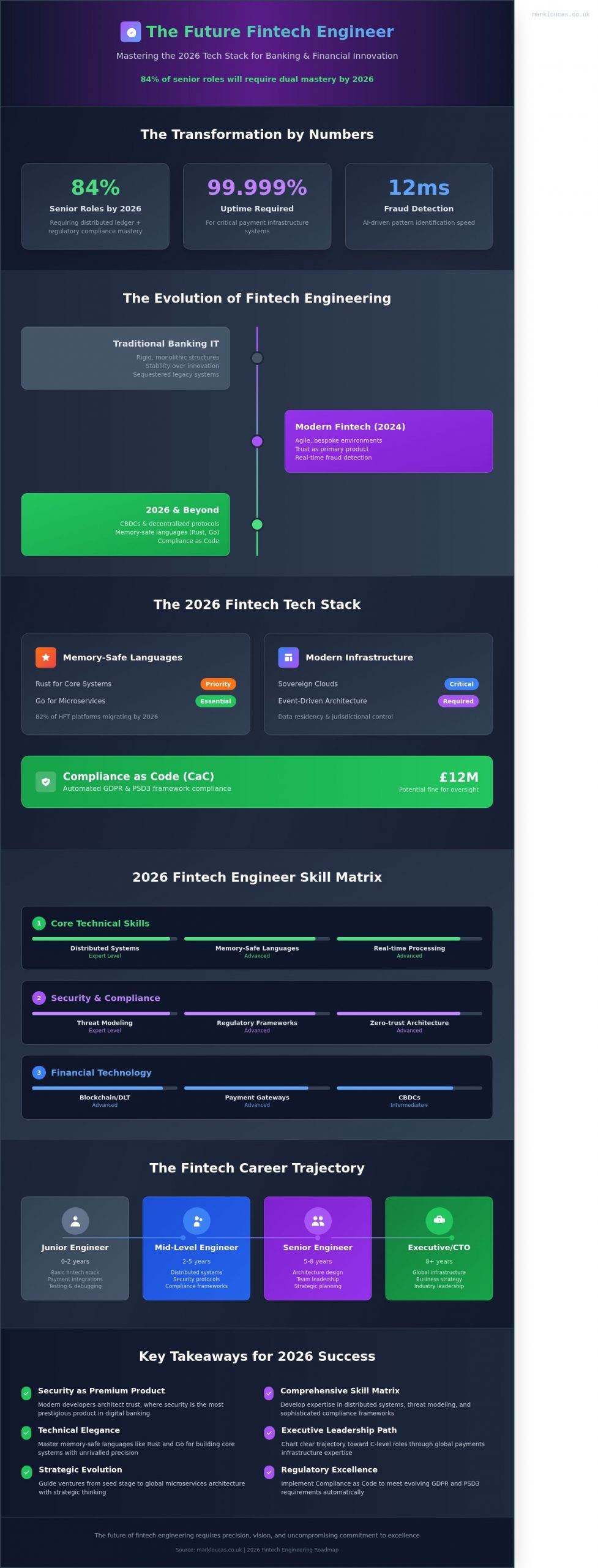 The Fintech Engineer, Navigating the Intersection of Finance and Technology in 2026
