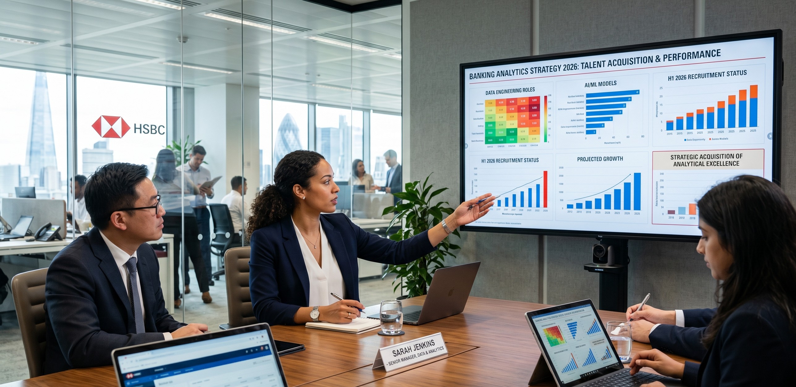 Banking Data being analysed